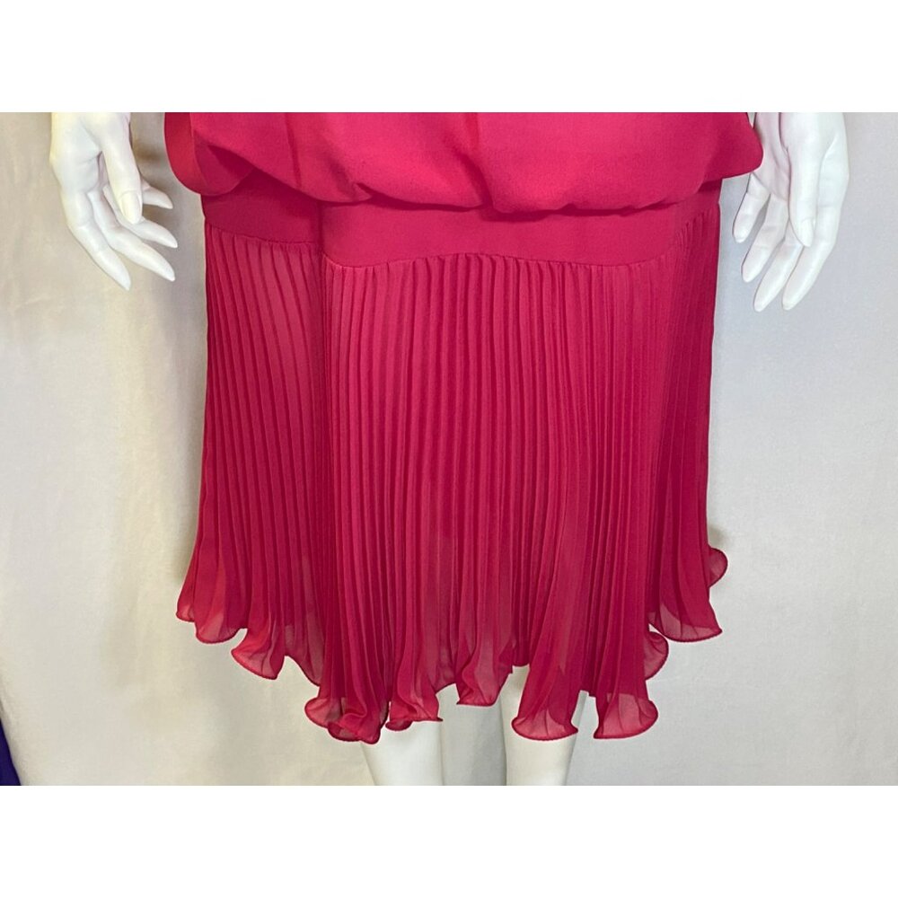 Vintage Women's Dress size 6 8 Lizzy & Johnny by Lucero drop waist 80's retro - Picture 3 of 9